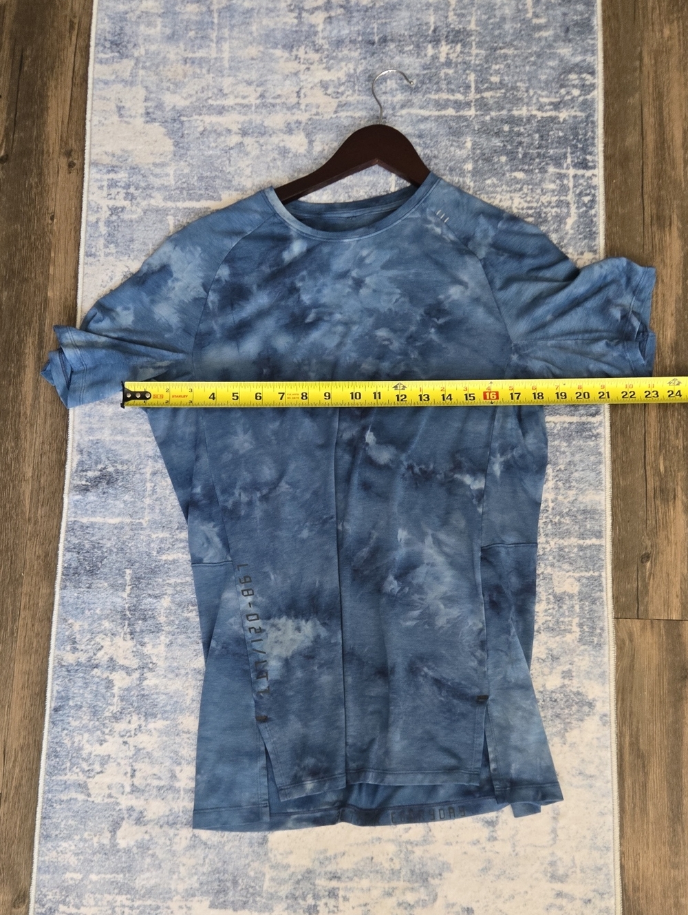 Lululemon Men's Always Agile Small Perfect condition Diamond Dye True Navy Chamb